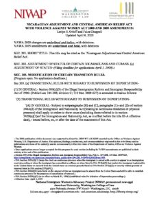 NACARA with VAWA 2000 2005 Interliniated Statute 4.22.20 pdf