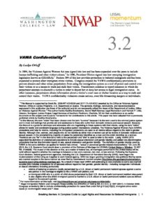 VAWA Confidentiality and Breaches pdf