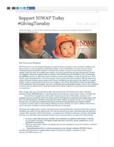 2017.11.28 GivingTuesday NIWAP fundraiser pdf