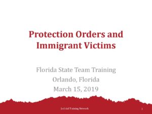 8. Civil Protection Orders and Immigrant Victims FL 1 pdf