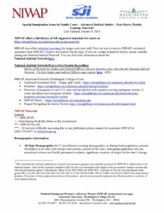 AJS Florida Training Materials List 10.27.23 pdf
