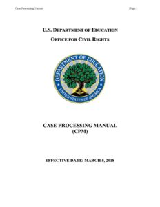 Case Processing Manual PDF 1 pdf