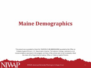 Demographics Maine 10.11.23 pdf