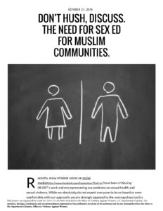 Dont Hush Discuss. The need for Sex Ed for Muslim communities pdf