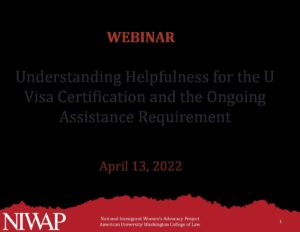 FINAL Webinar Helpfulness and Ongoing Cooperation 4.13.22 pdf