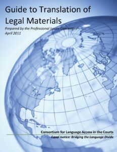 Guide to Translation of Legal Materials pdf