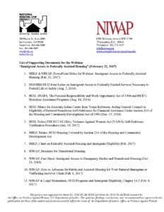 Info Packet Webinar Immigrant Access and Housing pdf