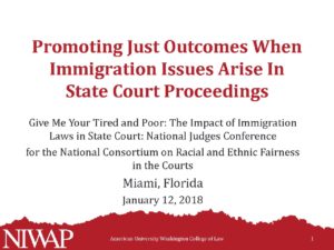 Miami Natl Consortium National Judges Conference 1.12.18 pdf