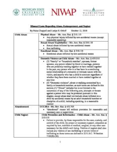 Missouri Law Chart pdf