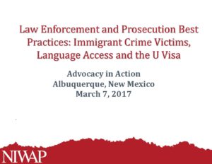 NM Advocacy in Action 2017 Half Day LE TRAINING Final pdf
