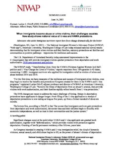 New DHS Policy and NIWAP Transforming Lives News release 6 14 21 pdf