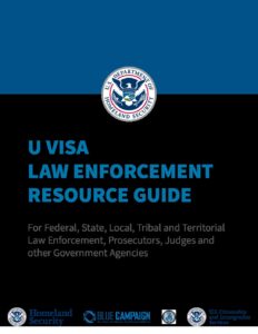 U Visa Law Enforcement Resource Guide pdf