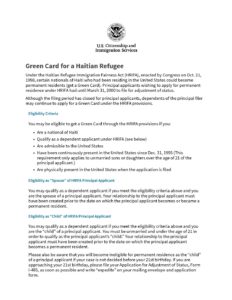 USCIS Green Card HRIFA pdf