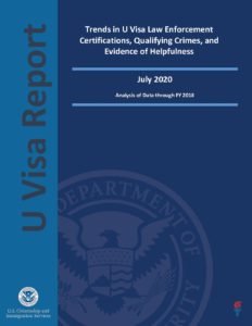 U Visa Report Law Enforcement Certs QCAs Helpfulness pdf