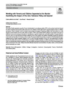 Working with Separated Families pdf