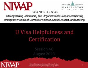 Workshop 4C U Visa Helpfulness Slides pdf