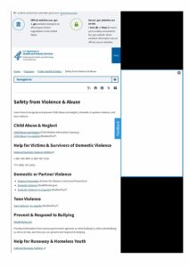 www hhs gov programs public health safety safety from violence abuse index html pdf
